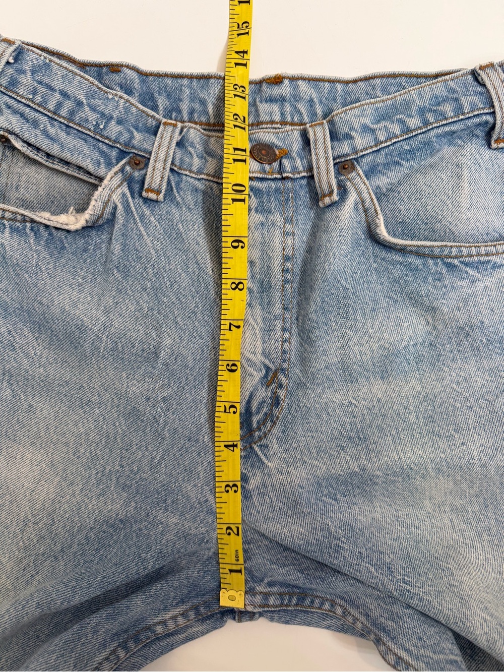 Vintage Levi’s 550 Made in USA Jeans Light Wash 32x32 Relaxed Fit 90s - Picture 12 of 12